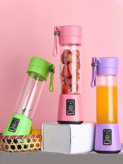 USB Portable Smoothie Blender - with Powerful 6 Stainless Steel Blades